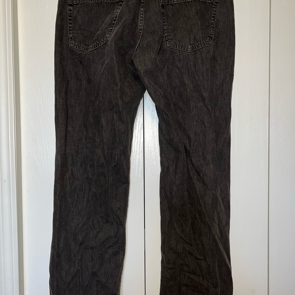Boss Hugo Boss SLIM-FIT JEANS IN WASHED BLACK COMFORT-STRETCH DENIM - Picture 3 of 7